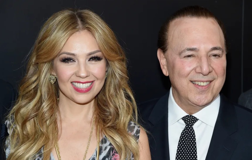 Los detalles que reveló una exempleada de Thalía y Tommy Mottola sobre los problemas por los que atraviesa la pareja