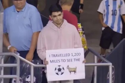 Viajó casi 2.000 kilómetros para ver a Messi con el Inter de Miami y su reacción al enterarse que no ha debutado se volvió viral