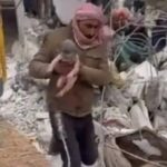 Así está Afraa, la bebé que nació bajo los escombros del potente sismo que sacudió a Siria hace seis meses