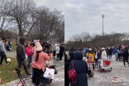 EN VIDEOS: migrantes ecuatorianos causaron estragos en New York durante celebraciones de Carnaval