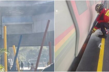 Usuarios reportaron la explosión de un vagón del Metro de Caracas. El hecho habría ocurrido en la estación Zoológico durante la tarde este lunes 19 de febrero.  