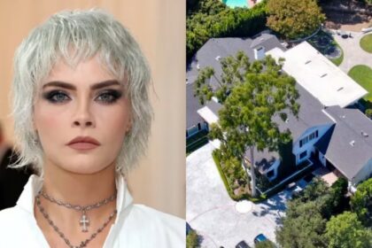 “Mi corazón está roto hoy", así expresó la actriz Cara Delevingne, luego el pasado 15 de marzo un voraz incendio acabara con su mansión.