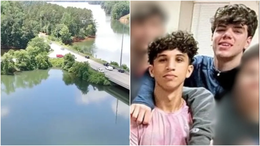 Por reto viral de TikTok dos adolescentes se ahogaron, luego de saltar desde puente en Carolina del Sur (EEUU).  