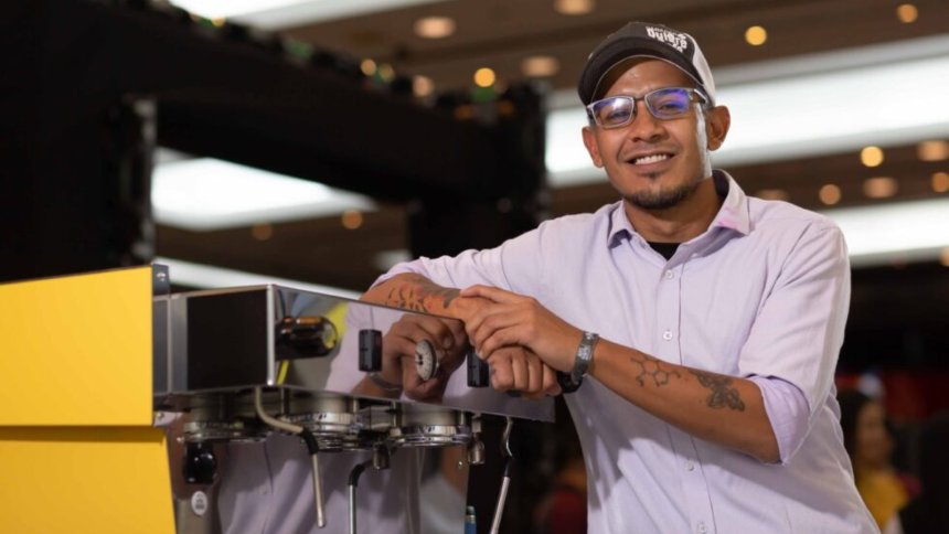 Óscar González tuvo destacada actuación en el campeonato mundial de Baristas 2024