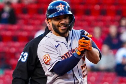 El pelotero venezolano José Altuve se montó este lunes, 10 de junio, en el top cinco del liderato de bateo de la Liga Americana, de la MLB.  