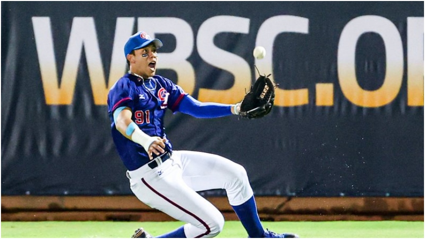 Ko Ching-Hsien, es la nueva "joya asiática"de los Dodgers de Los Ángeles. Ahora, solo esperan hacer oficial del jardinero taiwanés