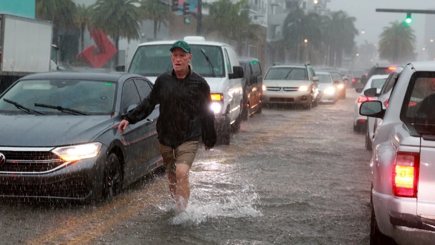 Emergencia varios condados de dicho estado de EEUU por "peligrosas inundaciones" y pronósticos sobre más lluvias a partir de este jueves 