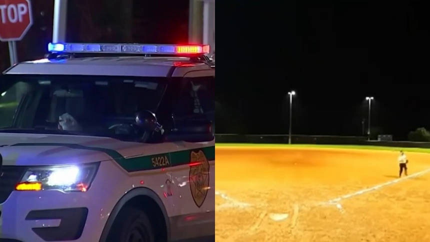 Un video capturó el momento de pánico en Cutler Bay, Florida (EEUU), cuando un grupo de niños que jugaban béisbol tuvo que correr para protegerse tras escuchar una ráfaga de disparos cerca del campo de juego. 